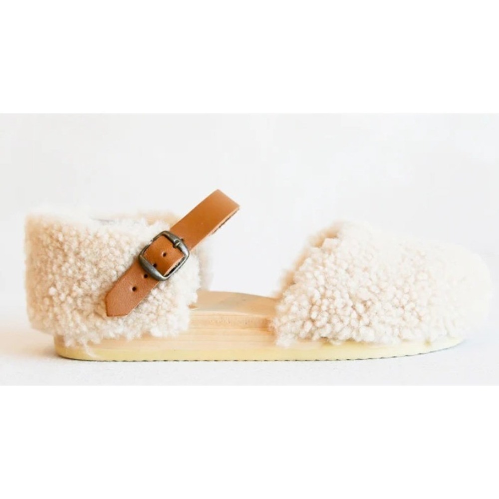 No.6 Store Starr Shearling clog Size EU 41 Mary Jane